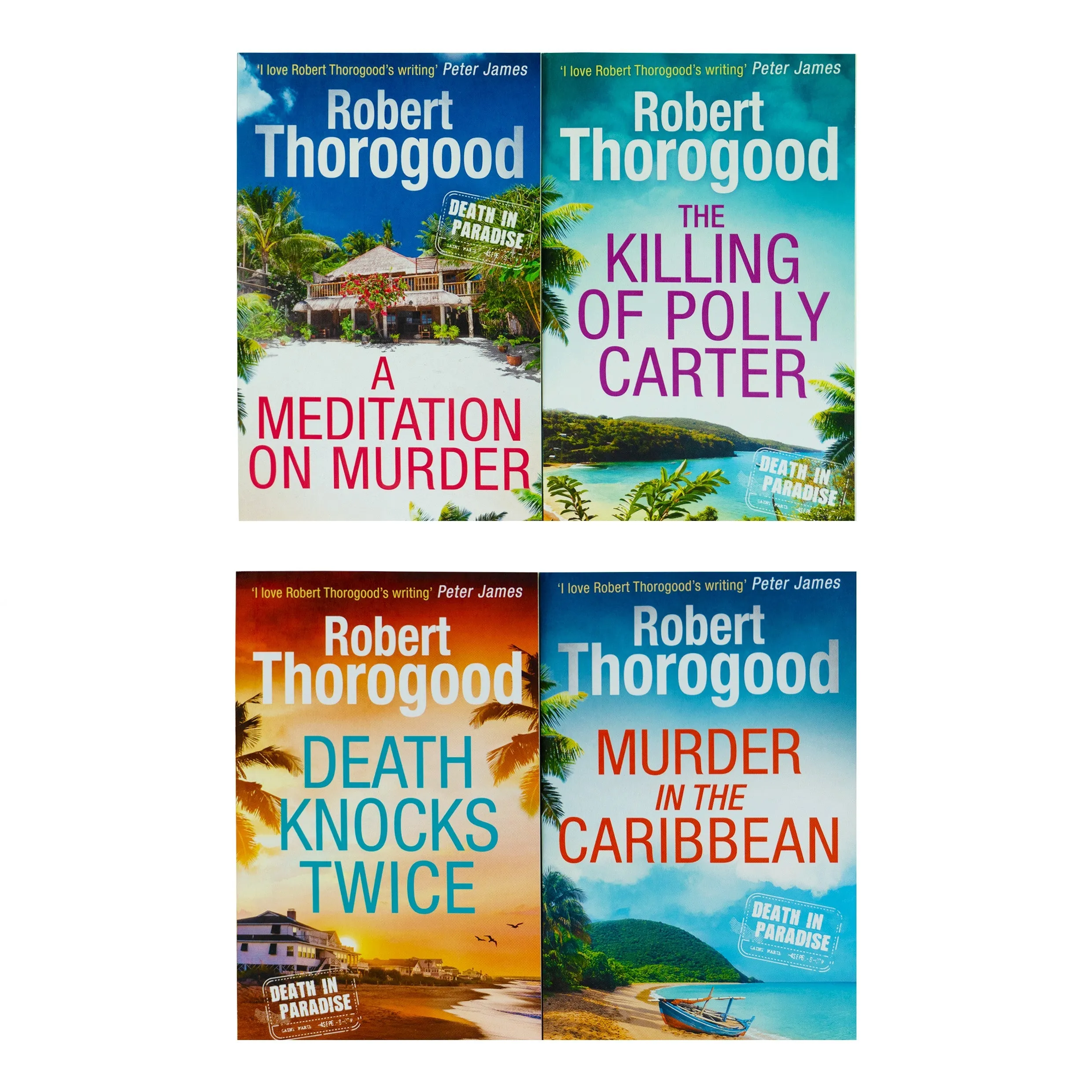 Death in Paradise by Robert Thorogood 4 Books Collection Set - Fiction - Paperback