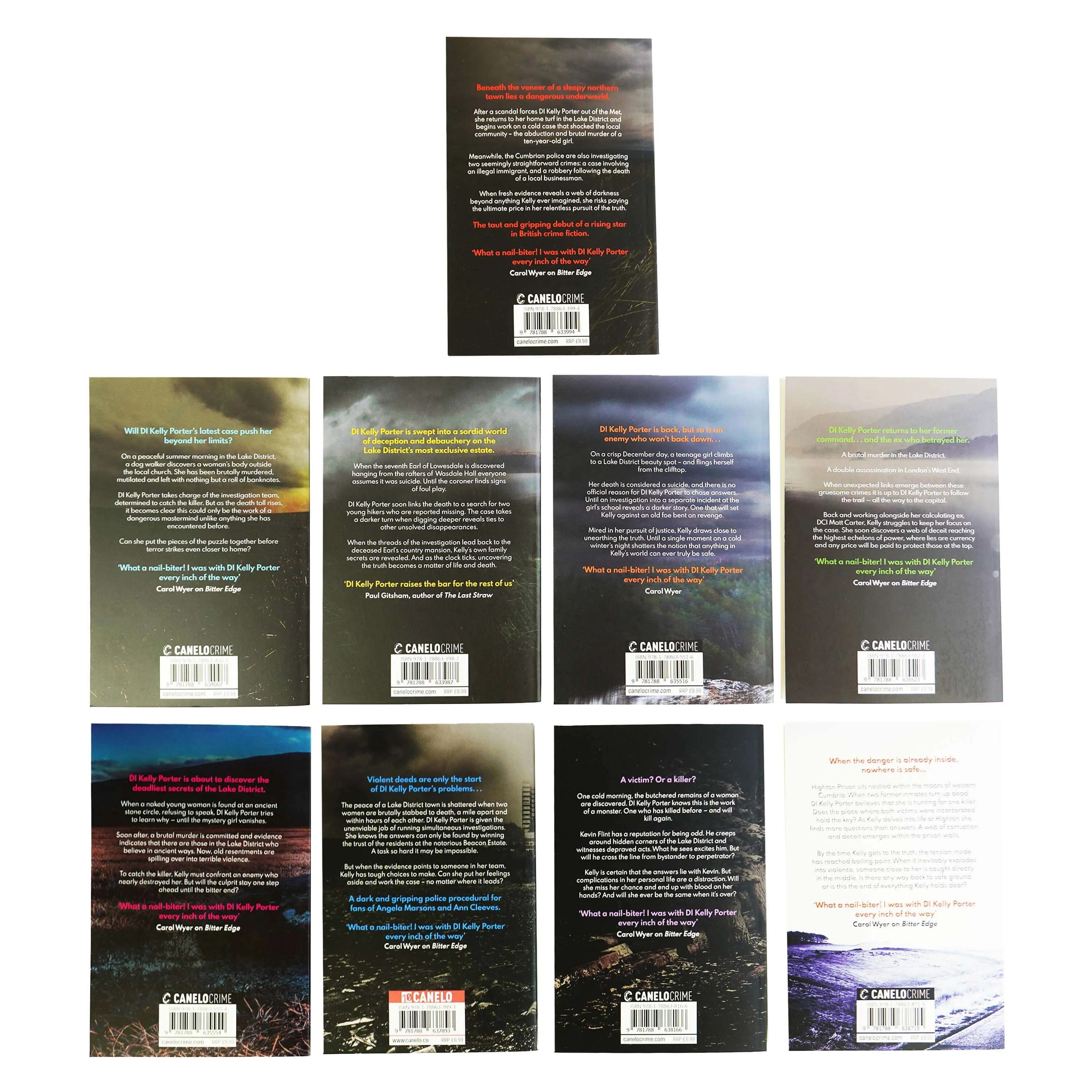 Detective Kelly Porter Series By Rachel Lynch 9 Books Collection Set - Fiction - Paperback