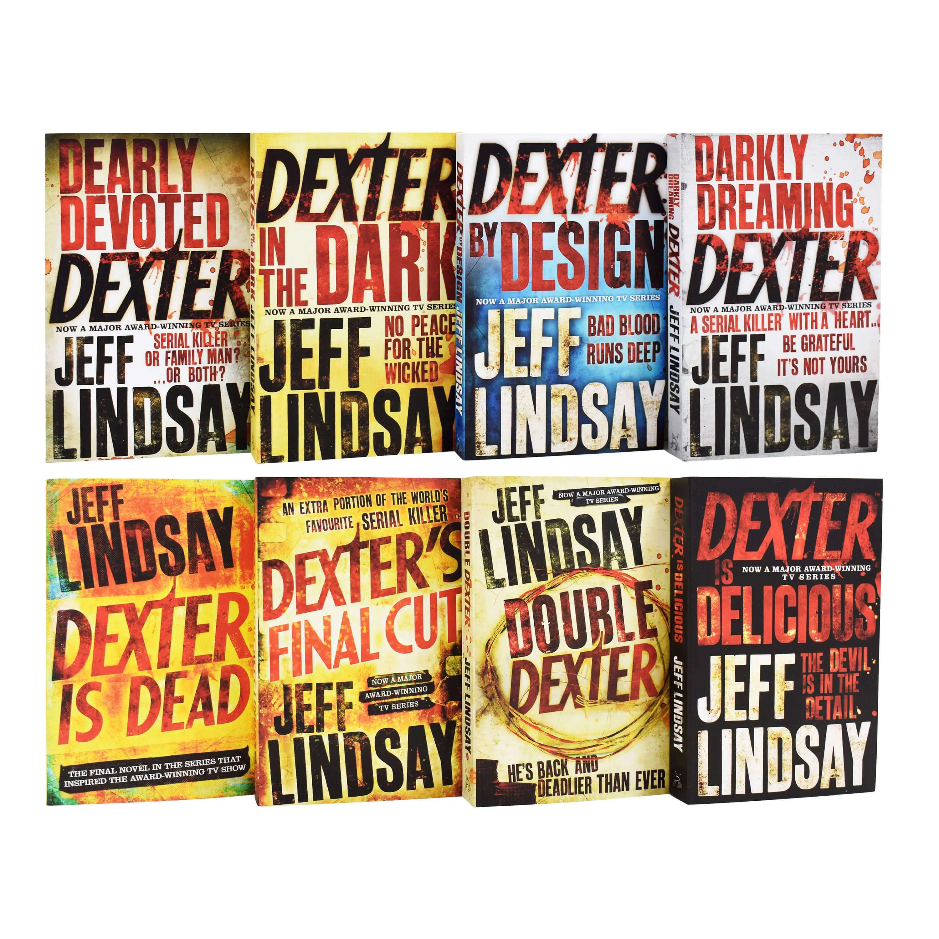 Dexter Complete Collection 8 Books Set by Jeff Lindsay - Fiction - Paperback