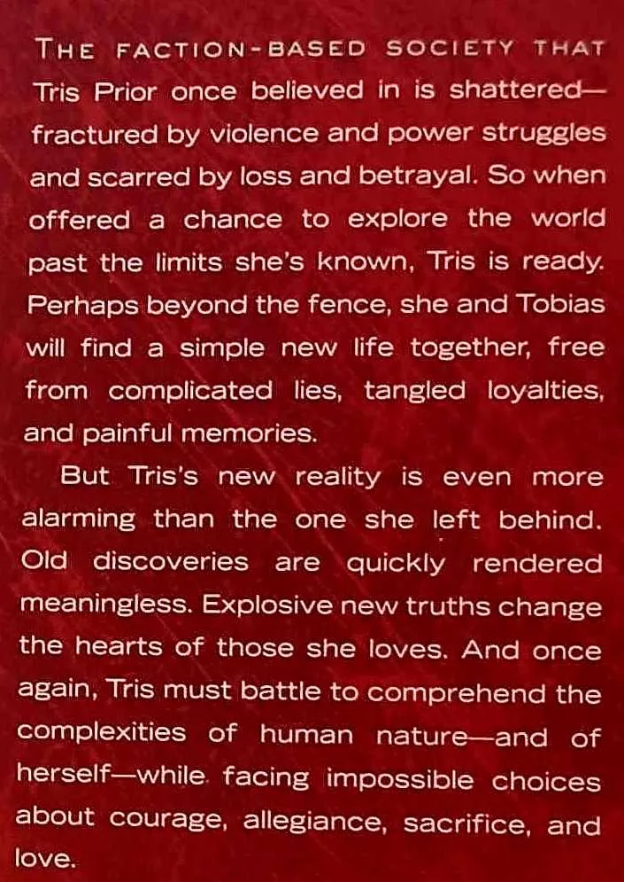 DIVERGENT TRILOGY (SET) - Veronica Roth