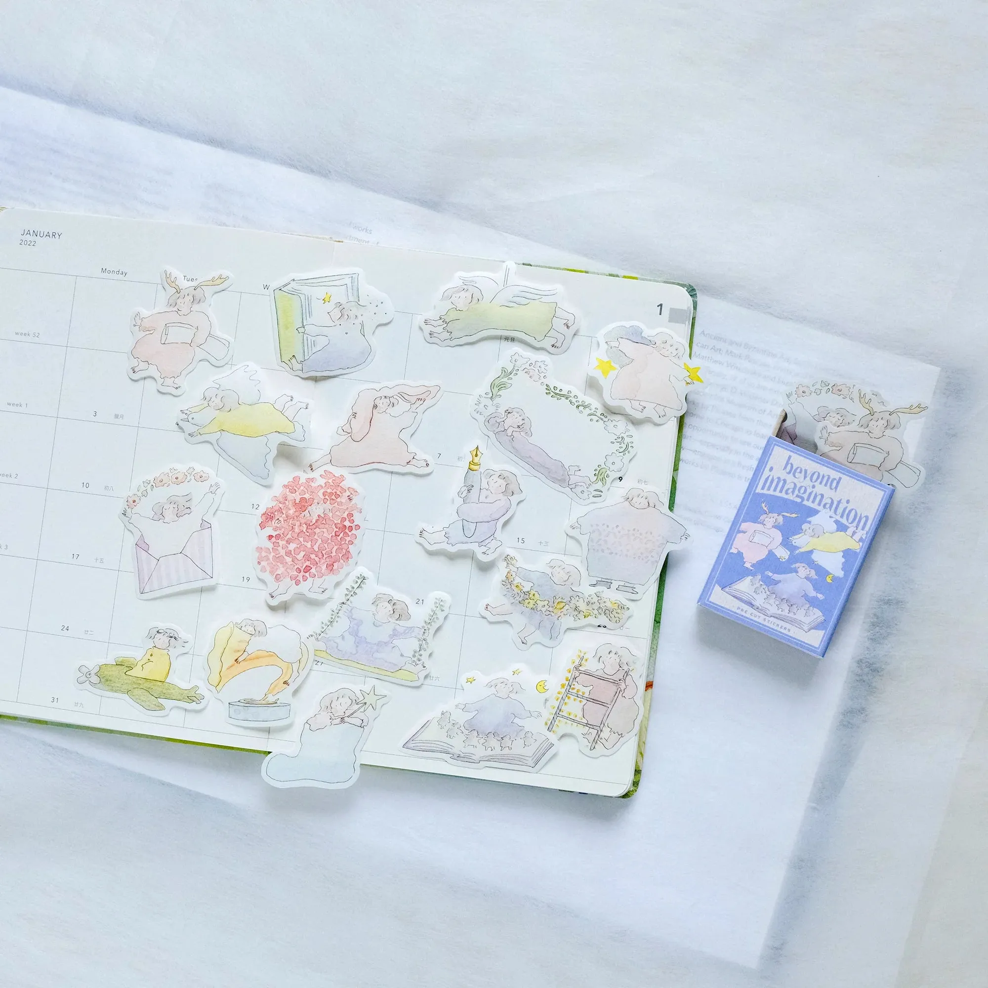 Dodolulu - Planner Sticker Matchbox - Beyond Imagination