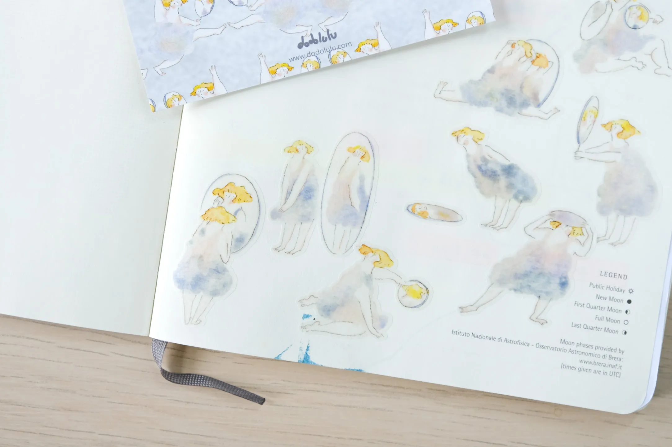 Dodolulu - Planner Sticker - The Mirror