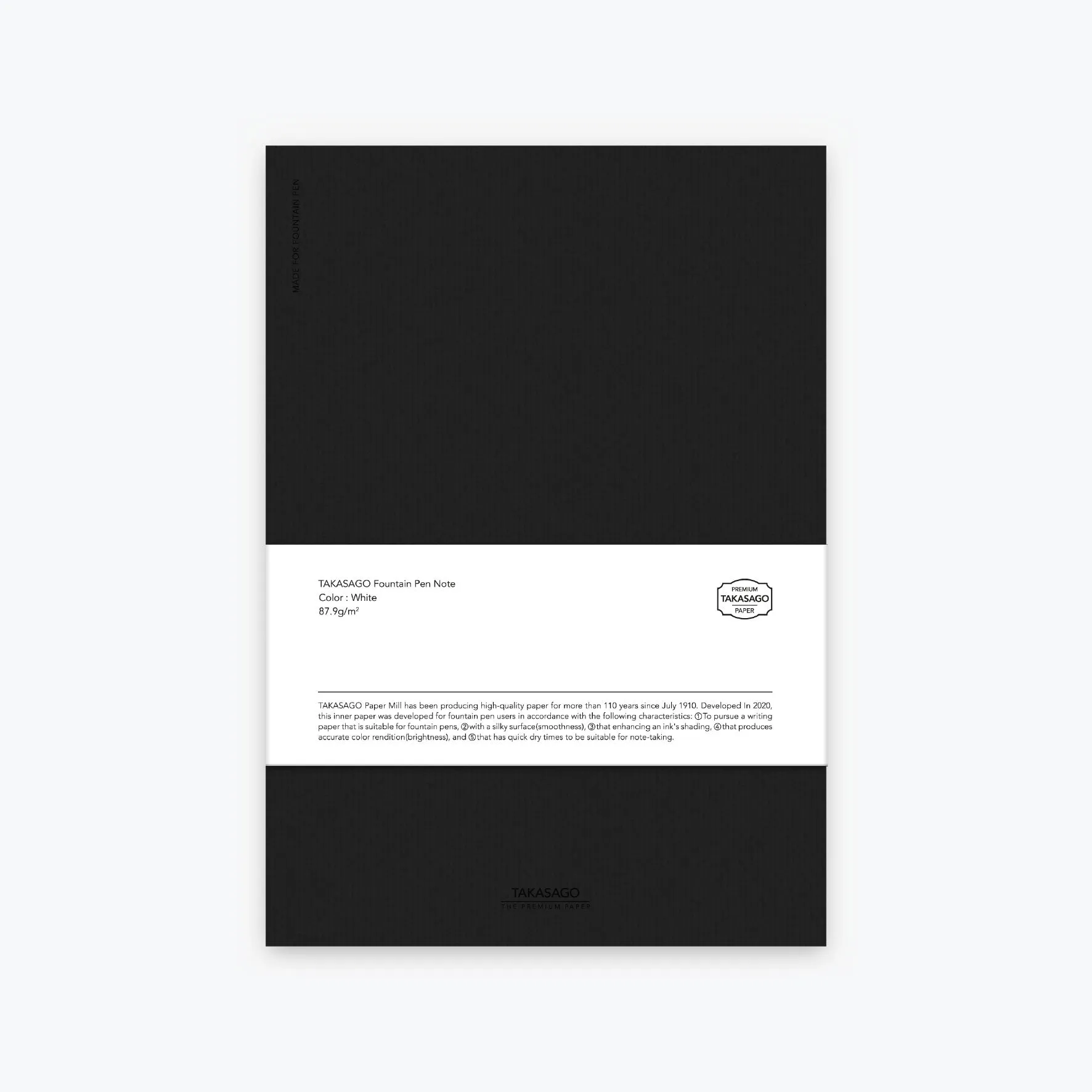 Dominant Industry - Notebook - A5 - Takasago Premium - Grid