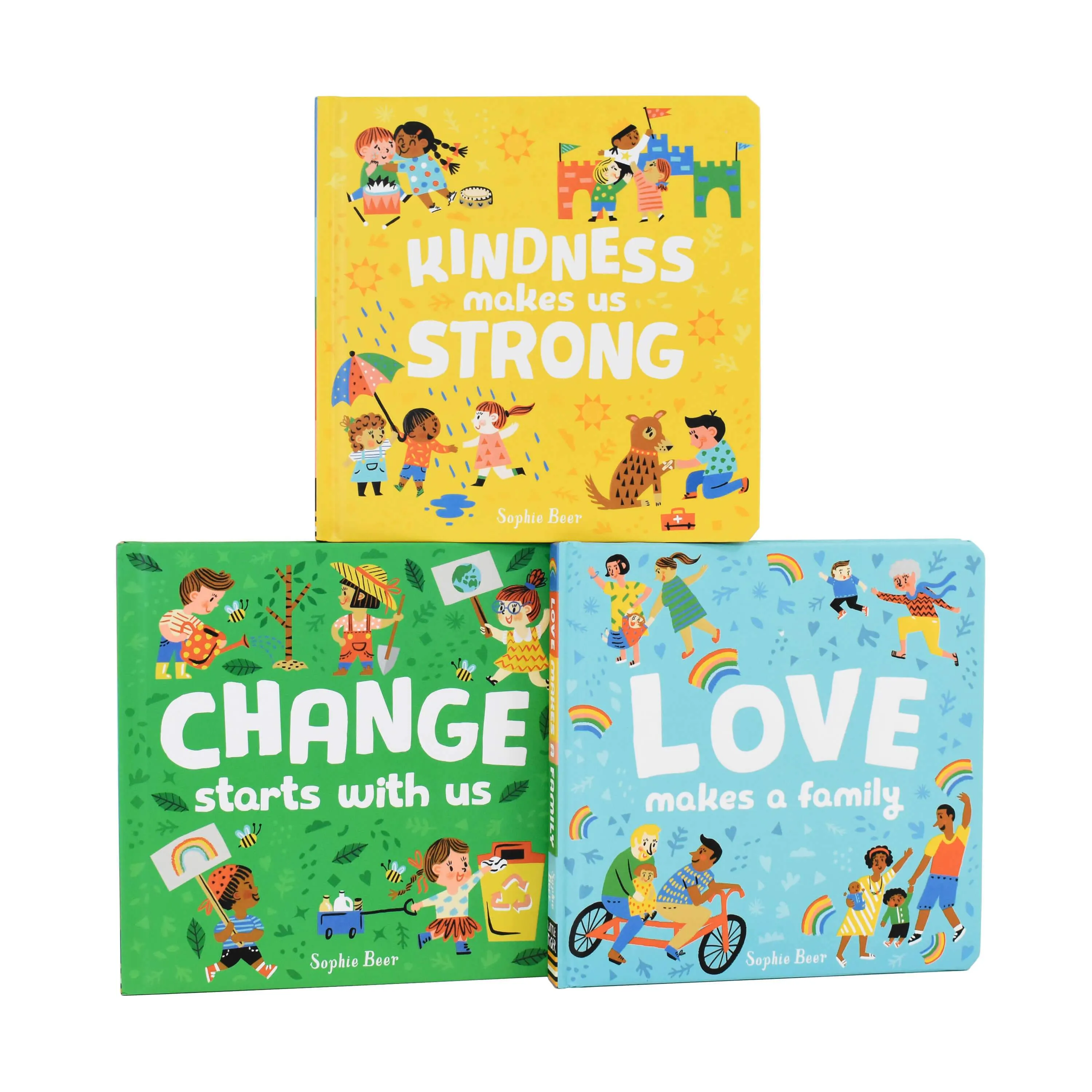First Behaviour and Manner Library 3 Books by Sophie Beer - Ages 0-5 - Board Book