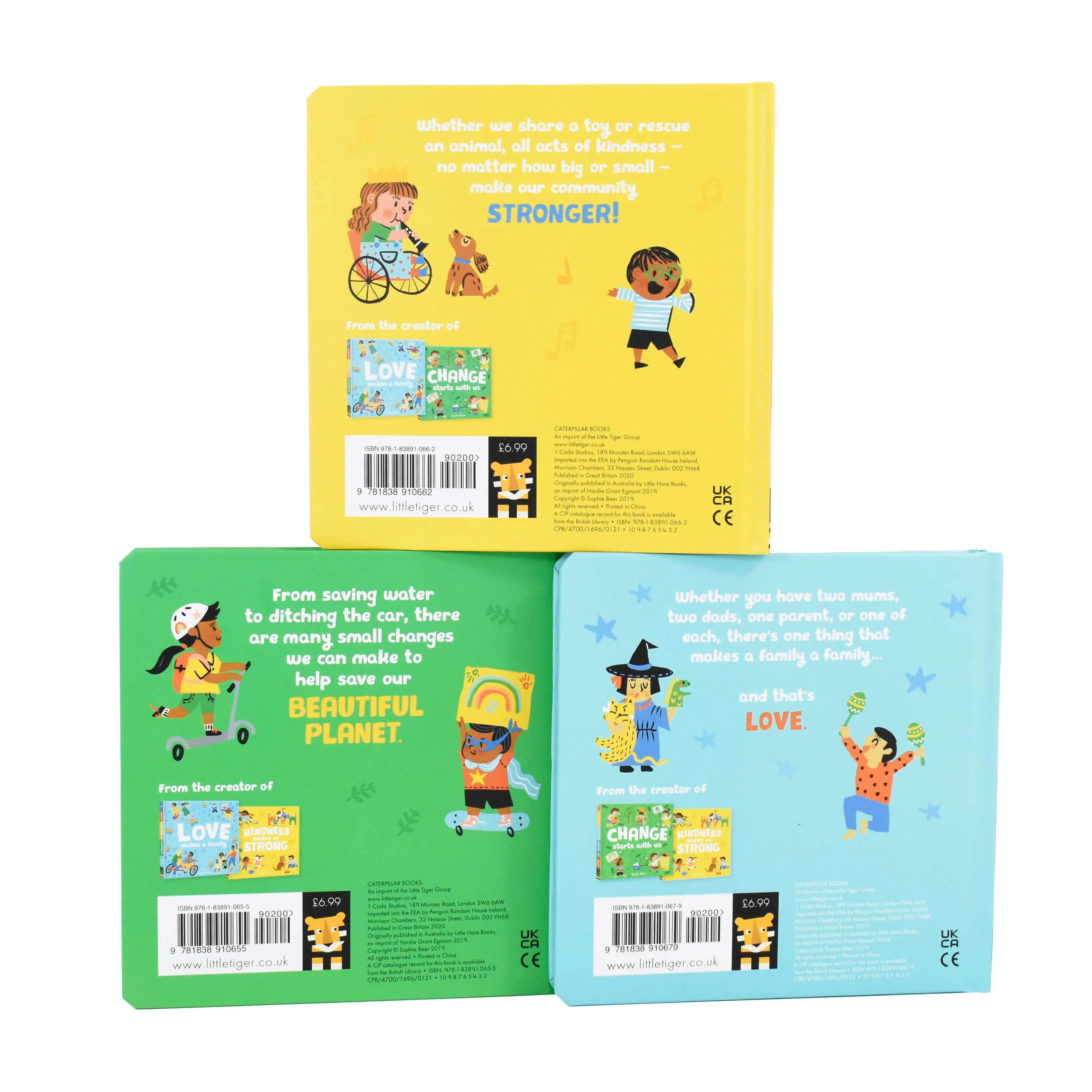 First Behaviour and Manner Library 3 Books by Sophie Beer - Ages 0-5 - Board Book