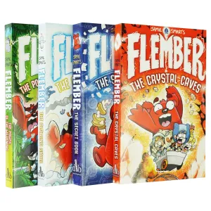 Flember Series By Jamie Smart 4 Book Collection Set - Ages 9-11 - Paperback