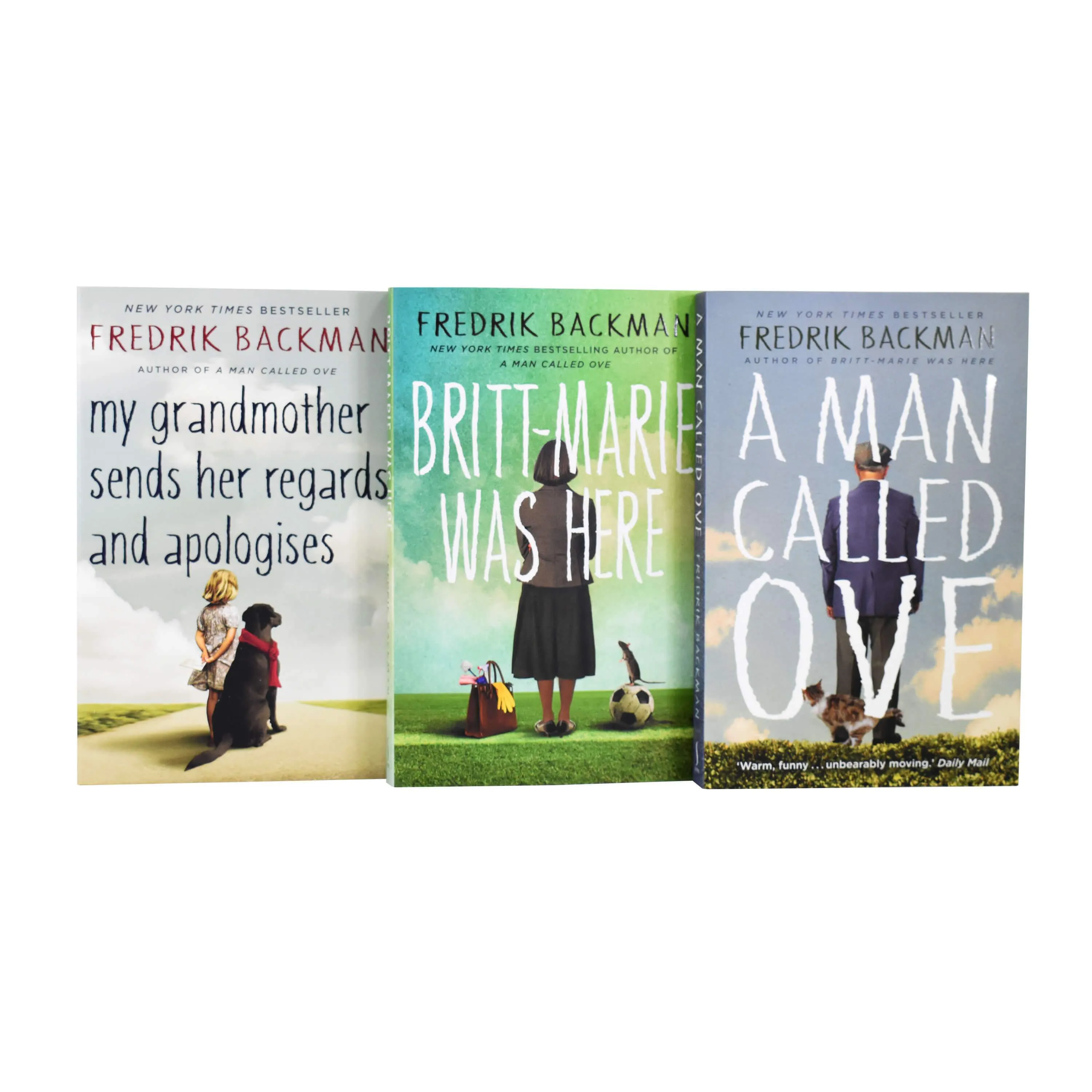 Fredrik Backman 3 Books Collection Set - Fiction - Paperback