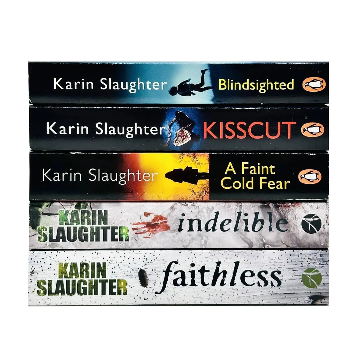 Grant County Series (Book 1-5) by Karin Slaughter 5 Books Collection Set  - Fiction - Paperback