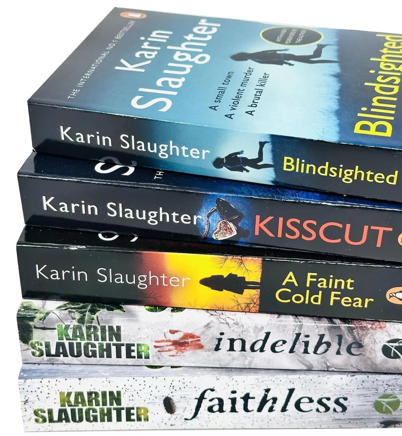 Grant County Series (Book 1-5) by Karin Slaughter 5 Books Collection Set  - Fiction - Paperback