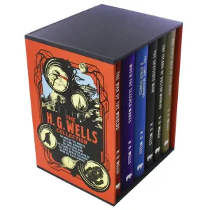 H. G. Wells 6 Books Collection Box Set - Age 11  - Hardback
