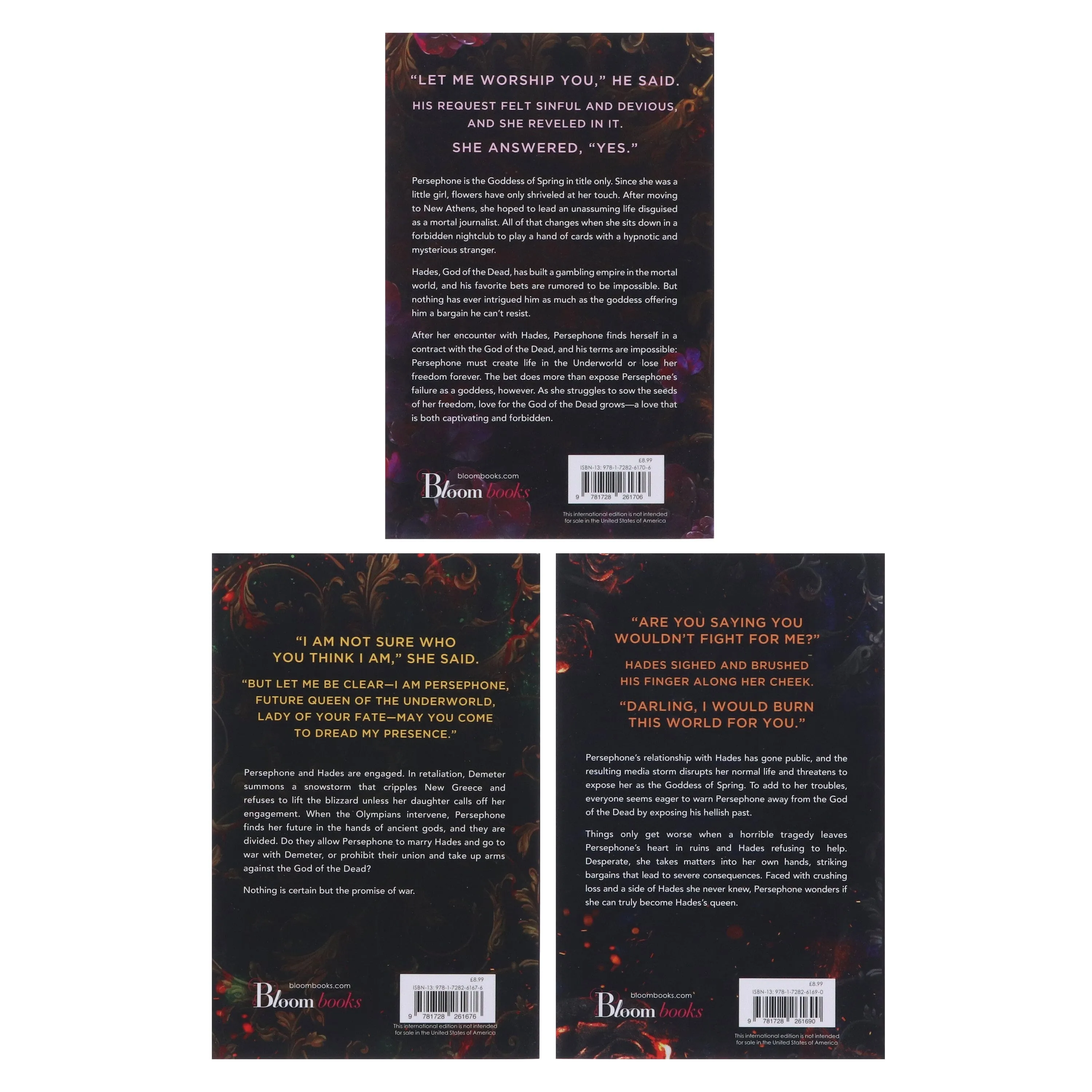 Hades X Persephone by Scarlett St. Clair 3 Books Collection Set - Fiction - Paperback
