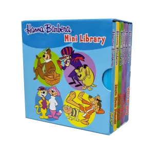Hanna Barbera Pocket Library 6 Books Collection Set - Ages 0-5 - Board Book