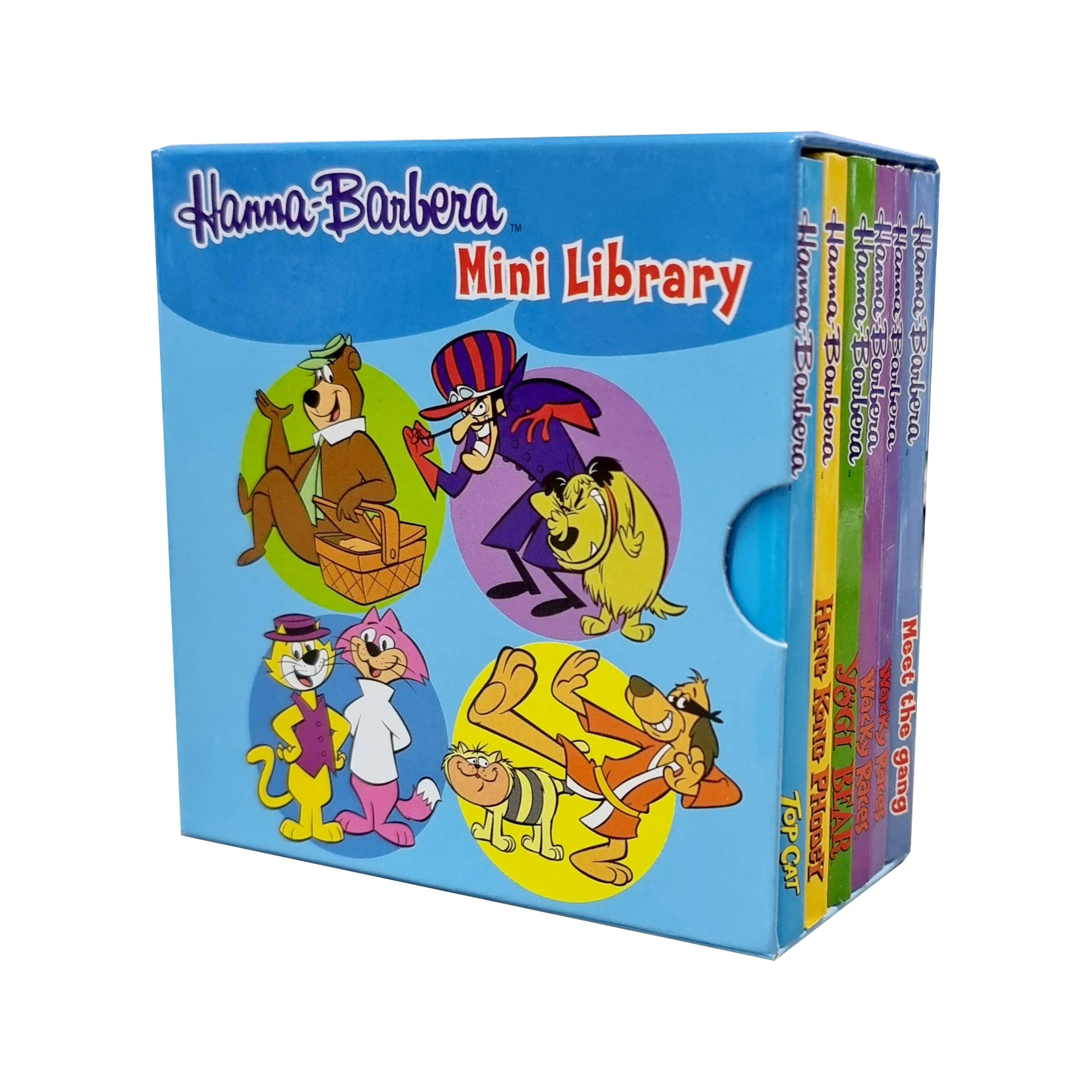 Hanna Barbera Pocket Library 6 Books Collection Set - Ages 0-5 - Board Book