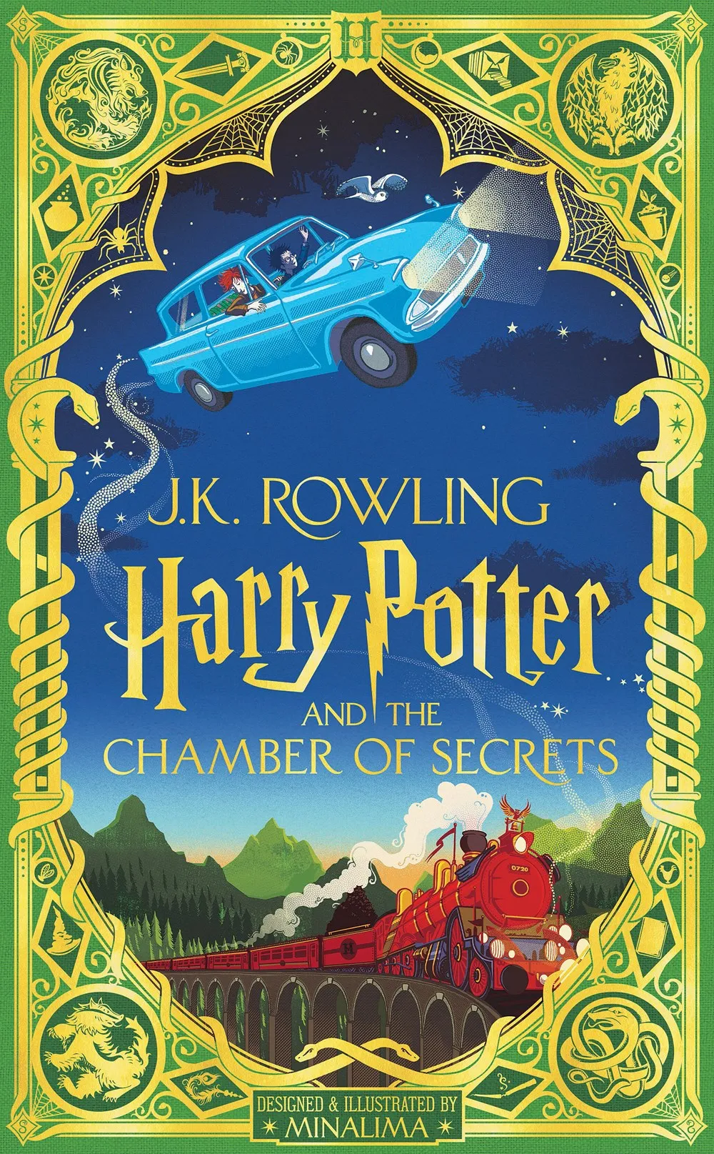 Harry Potter and the Chamber of Secrets (Harry Potter, Book 2) (MinaLima Edition)  (Illustrated) Cleary's