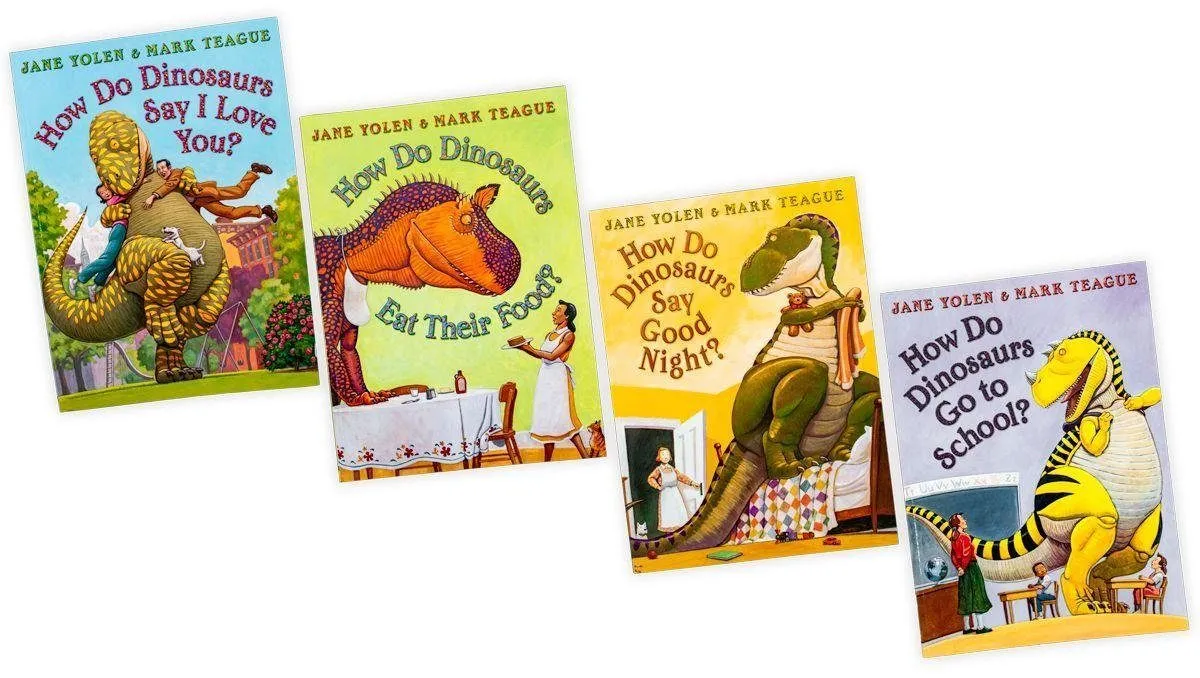 How Do Dinosaurs 4 Book Collection