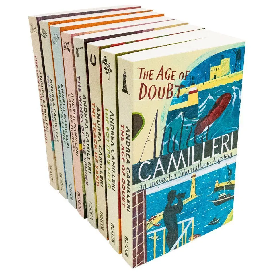 Inspector Montalbano by Andrea Camilleri Books 11-18 Collection Set - Fiction - Paperback