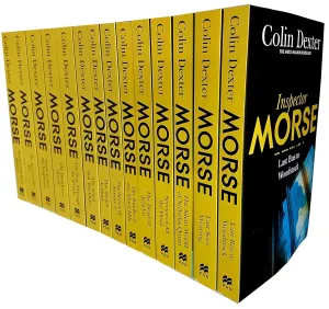 Inspector Morse Complete Collection by Colin Dexter 14 Books Set - Fiction - Paperback