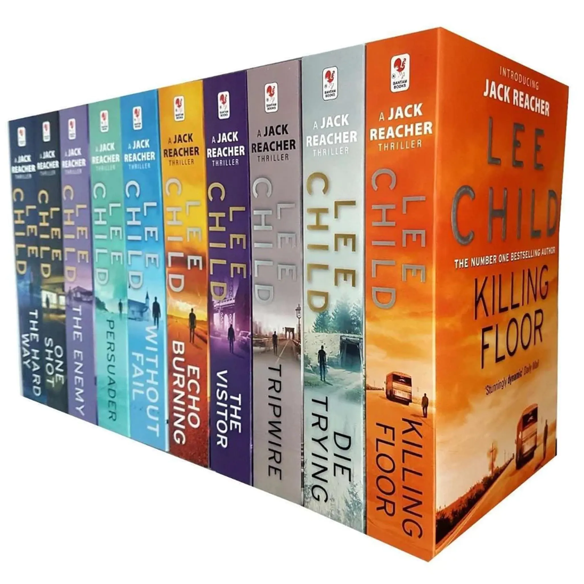Jack Reacher by Lee Child (Books 1-10): 10 Books Collection Set - Fiction - Paperback