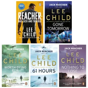 Jack Reacher Series by Lee Child (Books 11-15): 5 Books Collection Set - Fiction - Paperback
