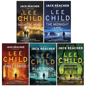 Jack Reacher Series by Lee Child: Books 21-25 Collection Set - Fiction - Paperback
