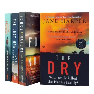 Jane Harper 4 Books Collection Set - Fiction - Paperback