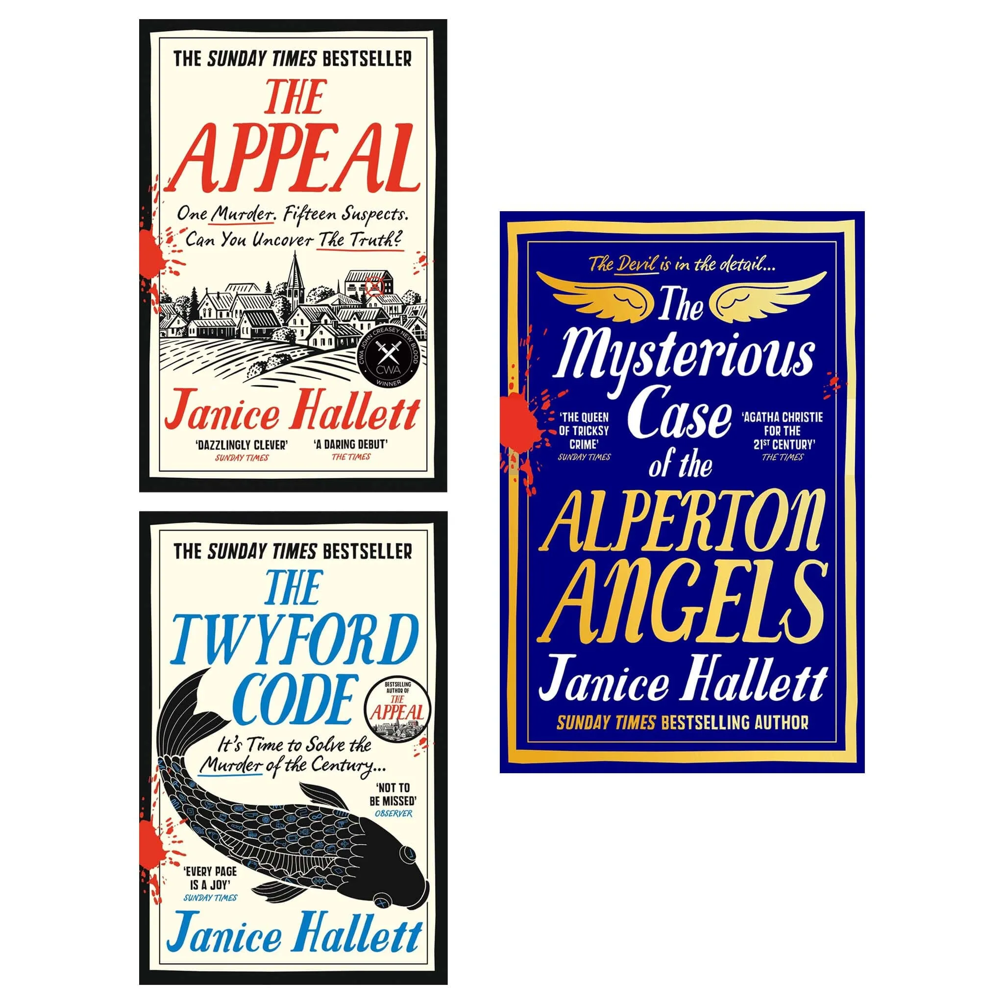 Janice Hallett 3 Books Collection Set - Fiction - Paperback/Hardback