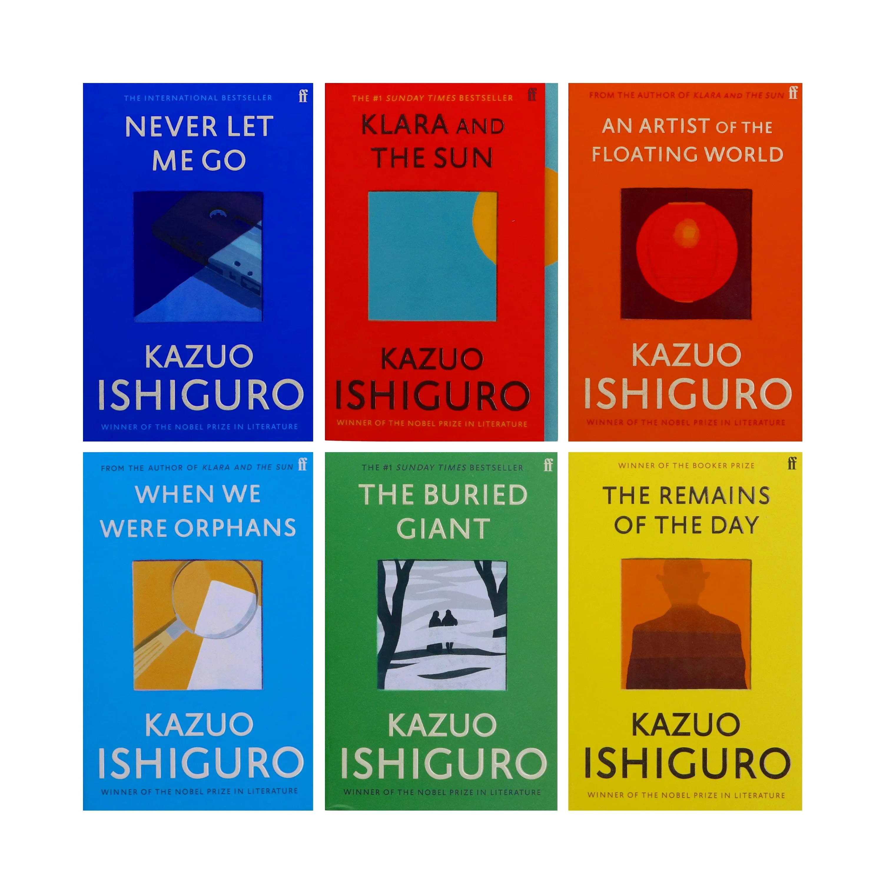 Kazuo Ishiguro 6 Books Collection Set - Fiction - Paperback