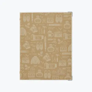 Kleid x Eric - Notebook - Binder - A5 - Camel