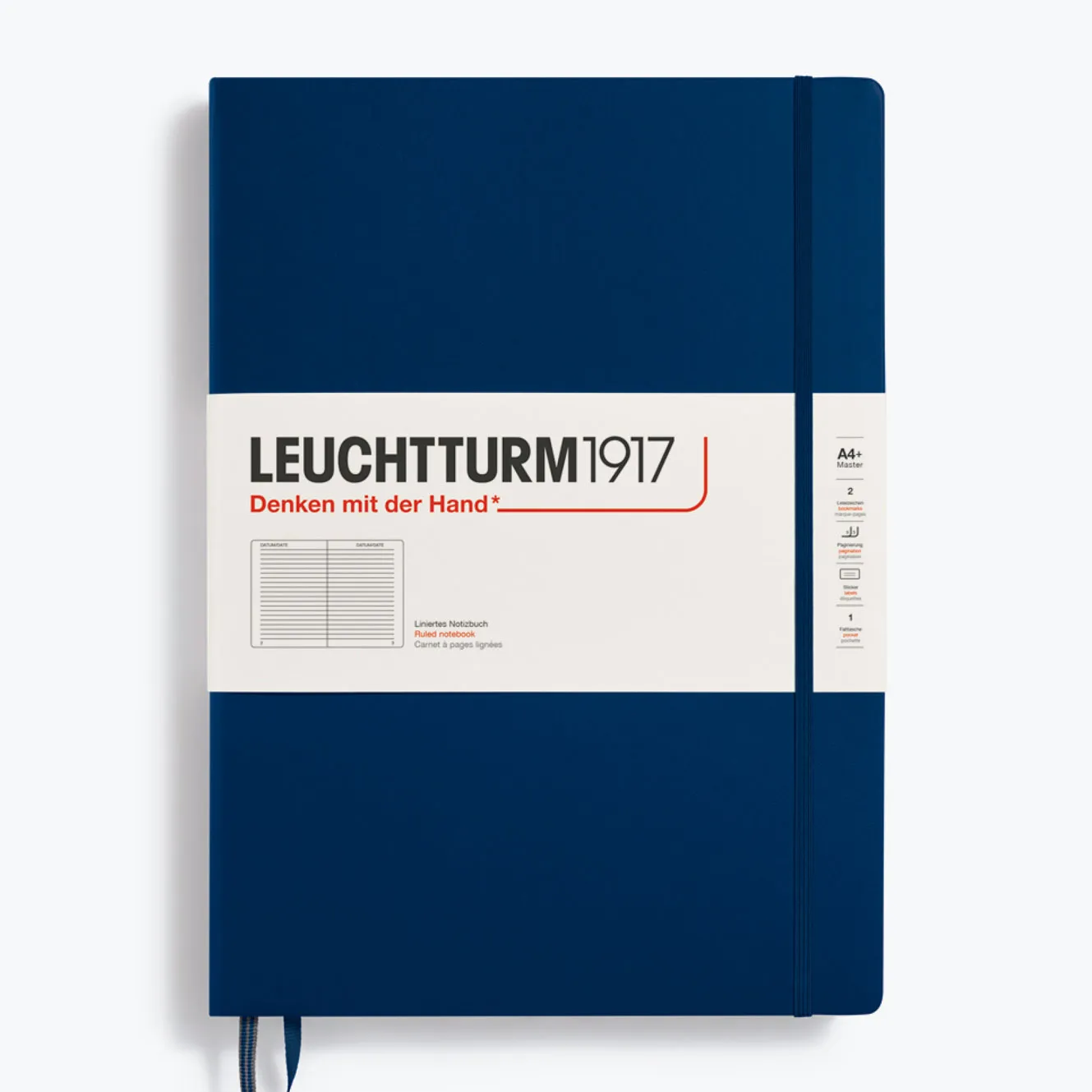 Leuchtturm1917 - Notebook - A4  - Navy
