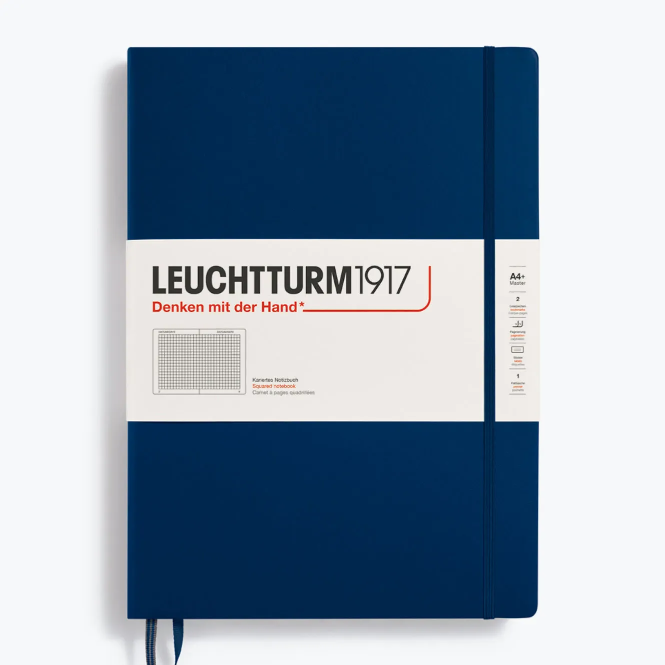 Leuchtturm1917 - Notebook - A4  - Navy