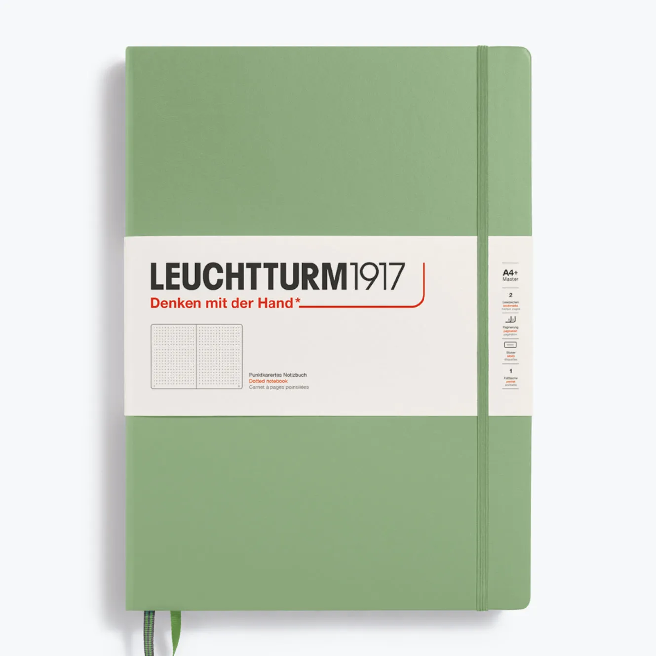 Leuchtturm1917 - Notebook - A4  - Sage