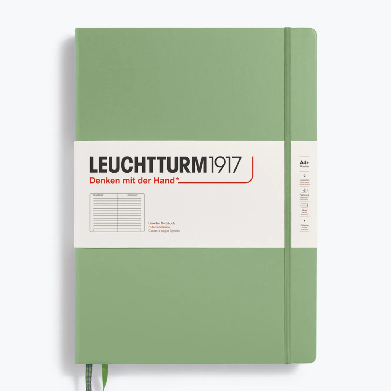 Leuchtturm1917 - Notebook - A4  - Sage