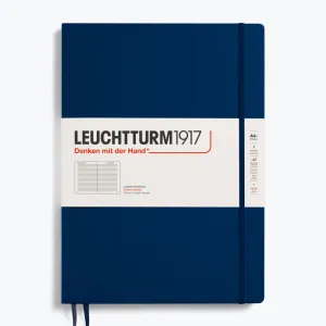 Leuchtturm1917 - Notebook - A4  - Slim - Navy