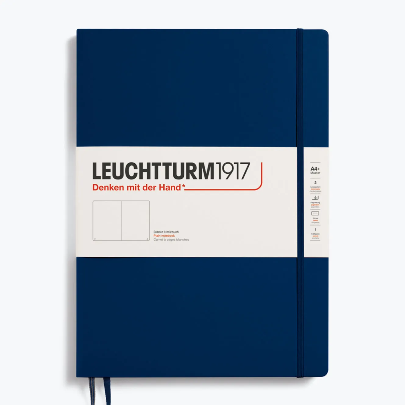 Leuchtturm1917 - Notebook - A4  - Slim - Navy