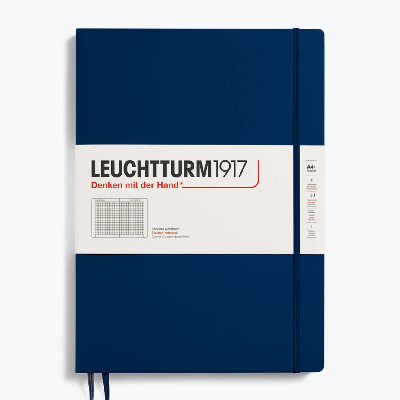 Leuchtturm1917 - Notebook - A4  - Slim - Navy