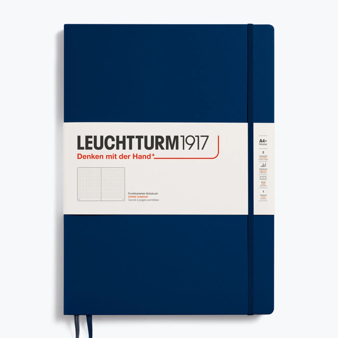 Leuchtturm1917 - Notebook - A4  - Slim - Navy