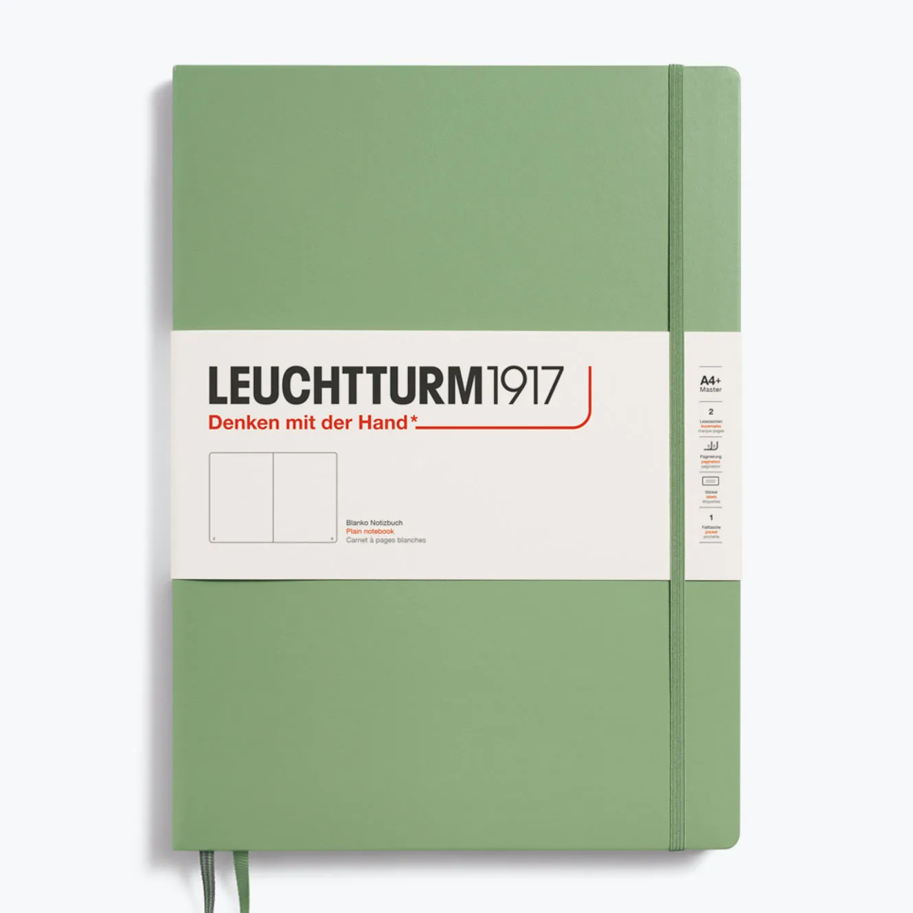 Leuchtturm1917 - Notebook - A4  - Slim - Sage