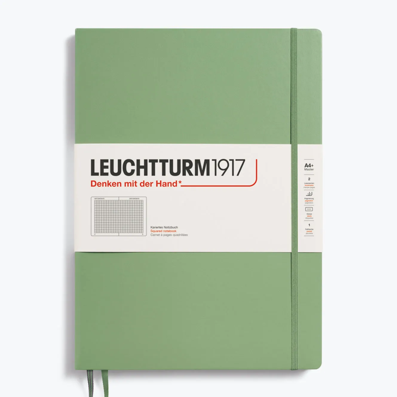 Leuchtturm1917 - Notebook - A4  - Slim - Sage