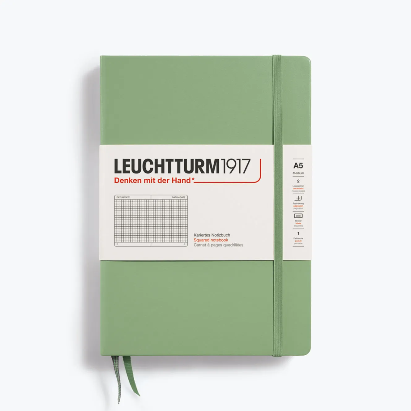 Leuchtturm1917 - Notebook - A5 - Sage