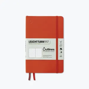Leuchtturm1917 - Notebook - B6  - Outlines - Signal Orange