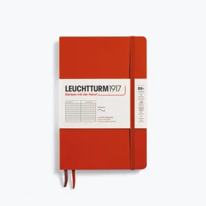 Leuchtturm1917 - Notebook - Softcover - B6  - Fox Red