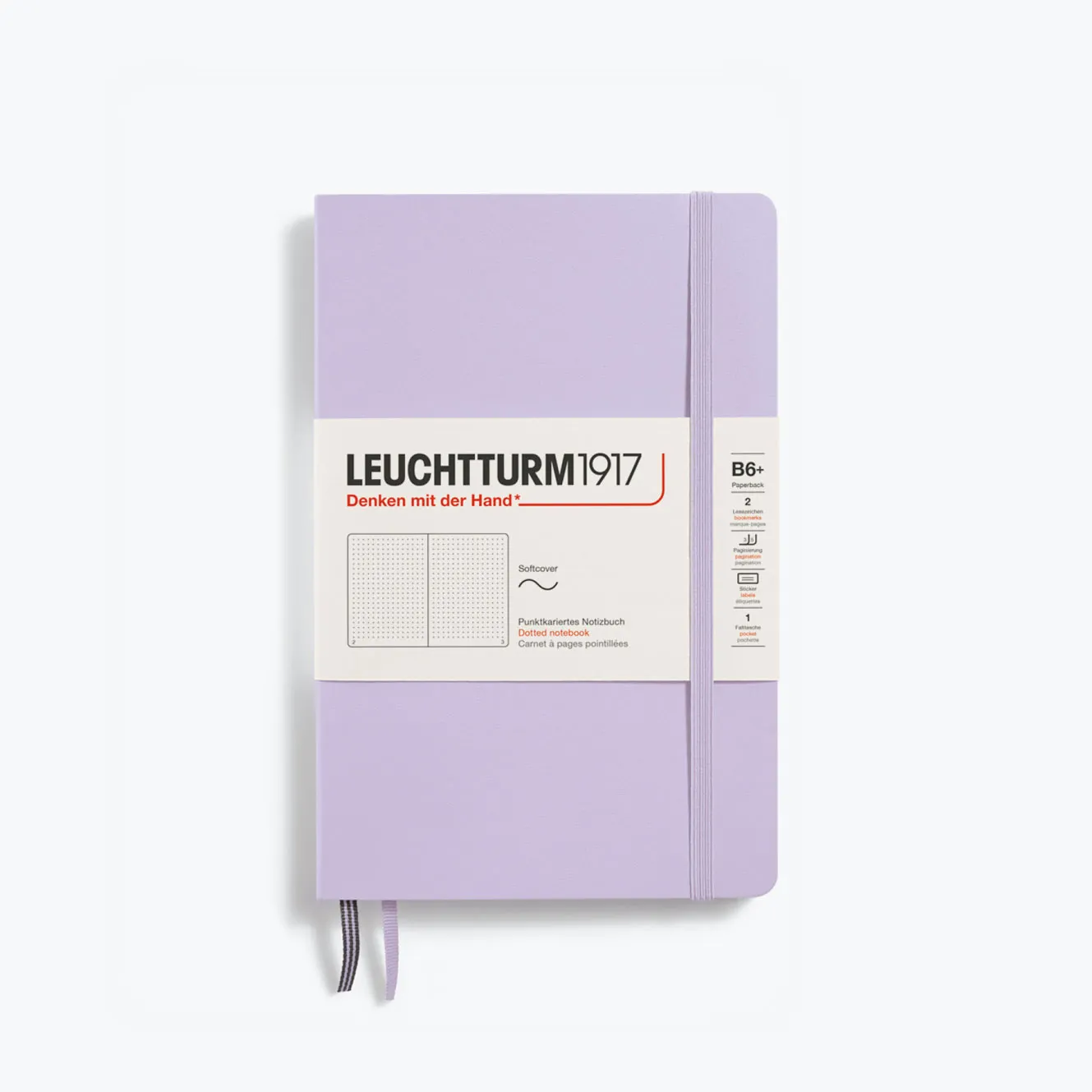 Leuchtturm1917 - Notebook - Softcover - B6  - Lilac
