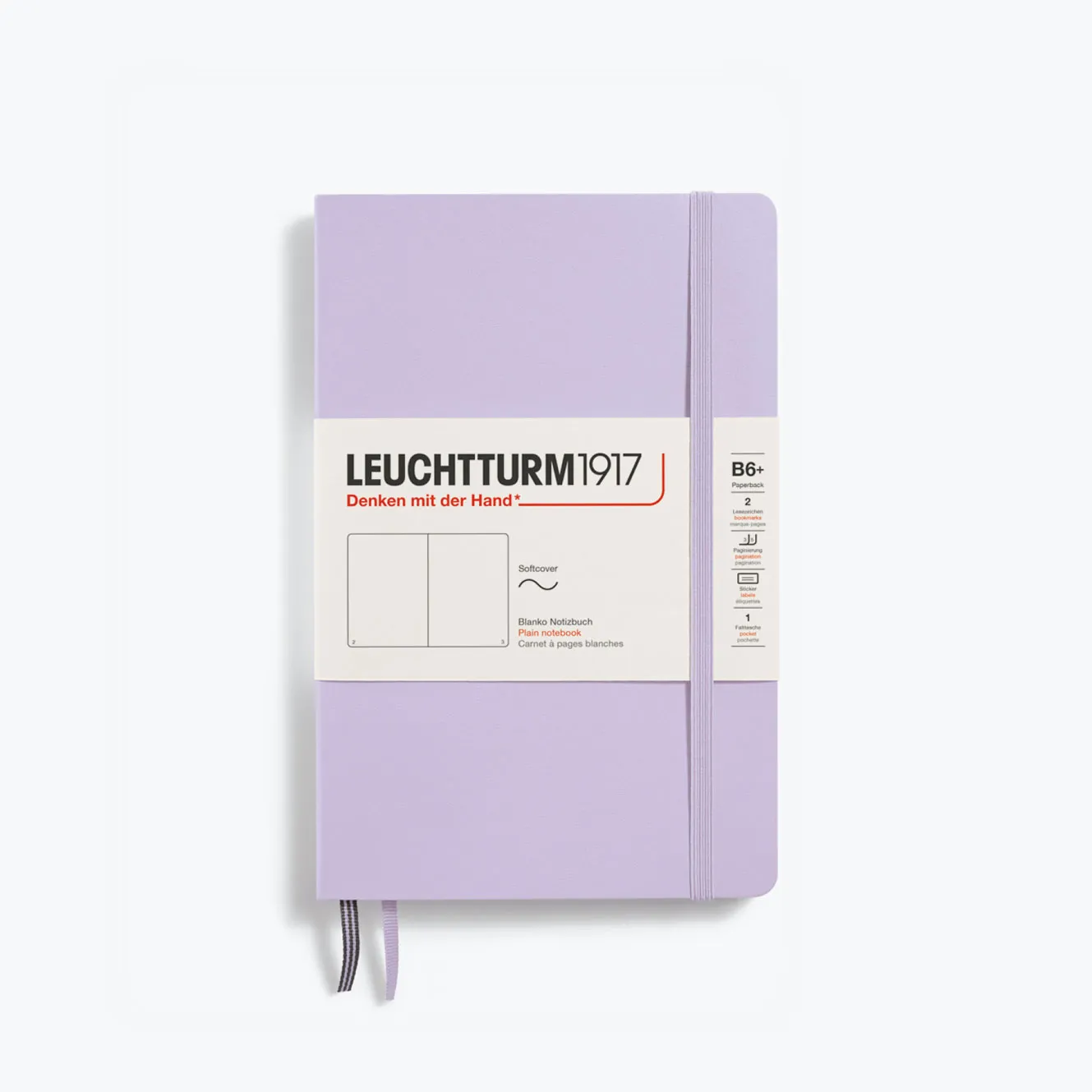Leuchtturm1917 - Notebook - Softcover - B6  - Lilac
