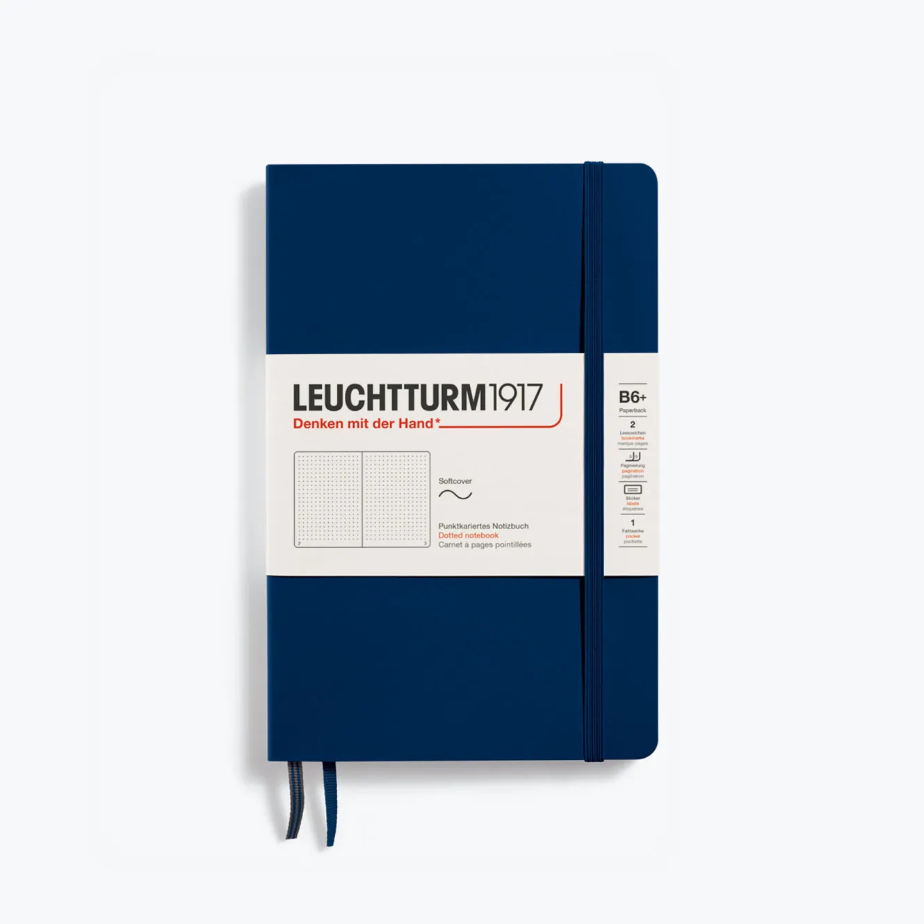 Leuchtturm1917 - Notebook - Softcover - B6  - Navy