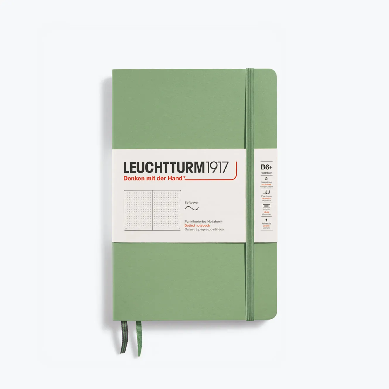 Leuchtturm1917 - Notebook - Softcover - B6  - Sage