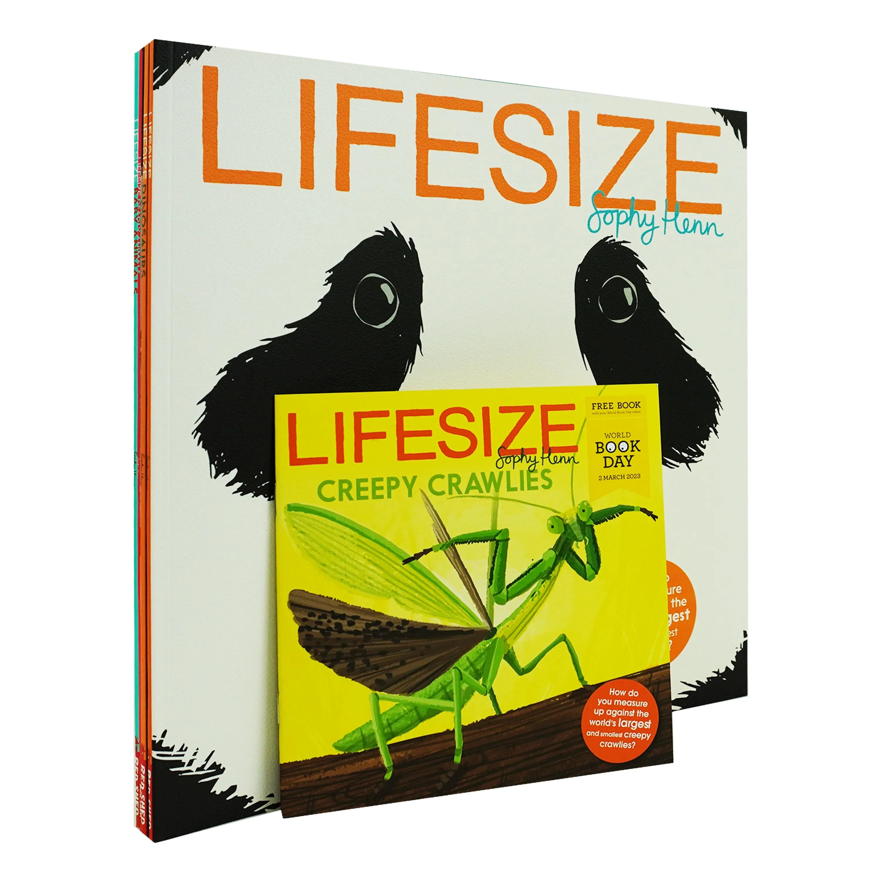 Lifesize Series with World Book Day 2023 5 Books Set by Sophy Henn - Ages 3-5 - Paperback