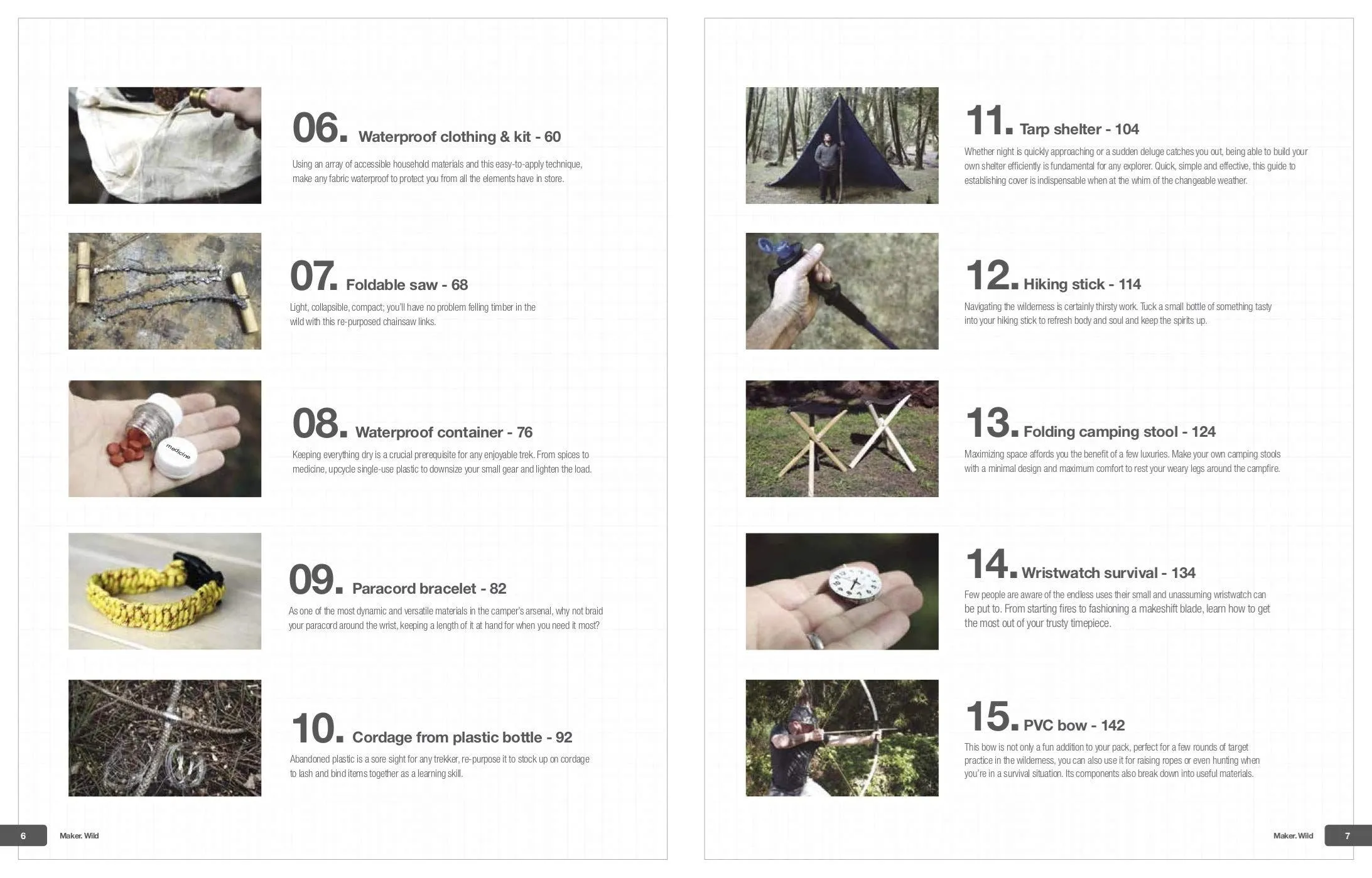 Maker. Wild: Fifteen Step-By-Step Projects For The Great Outdoors