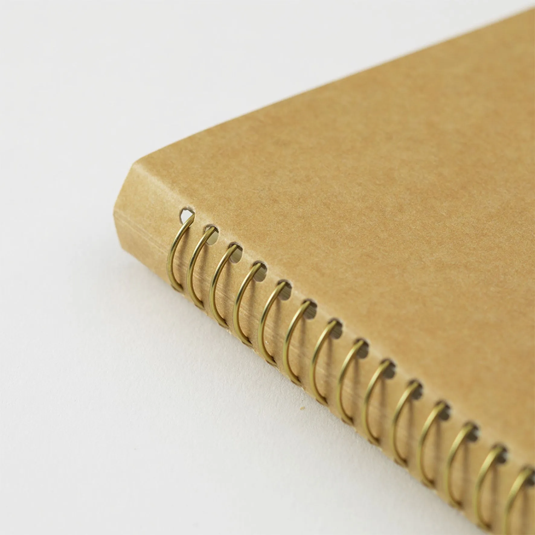 Midori - Notebook - Spiral Ring - A5 Slim - Paper Pocket