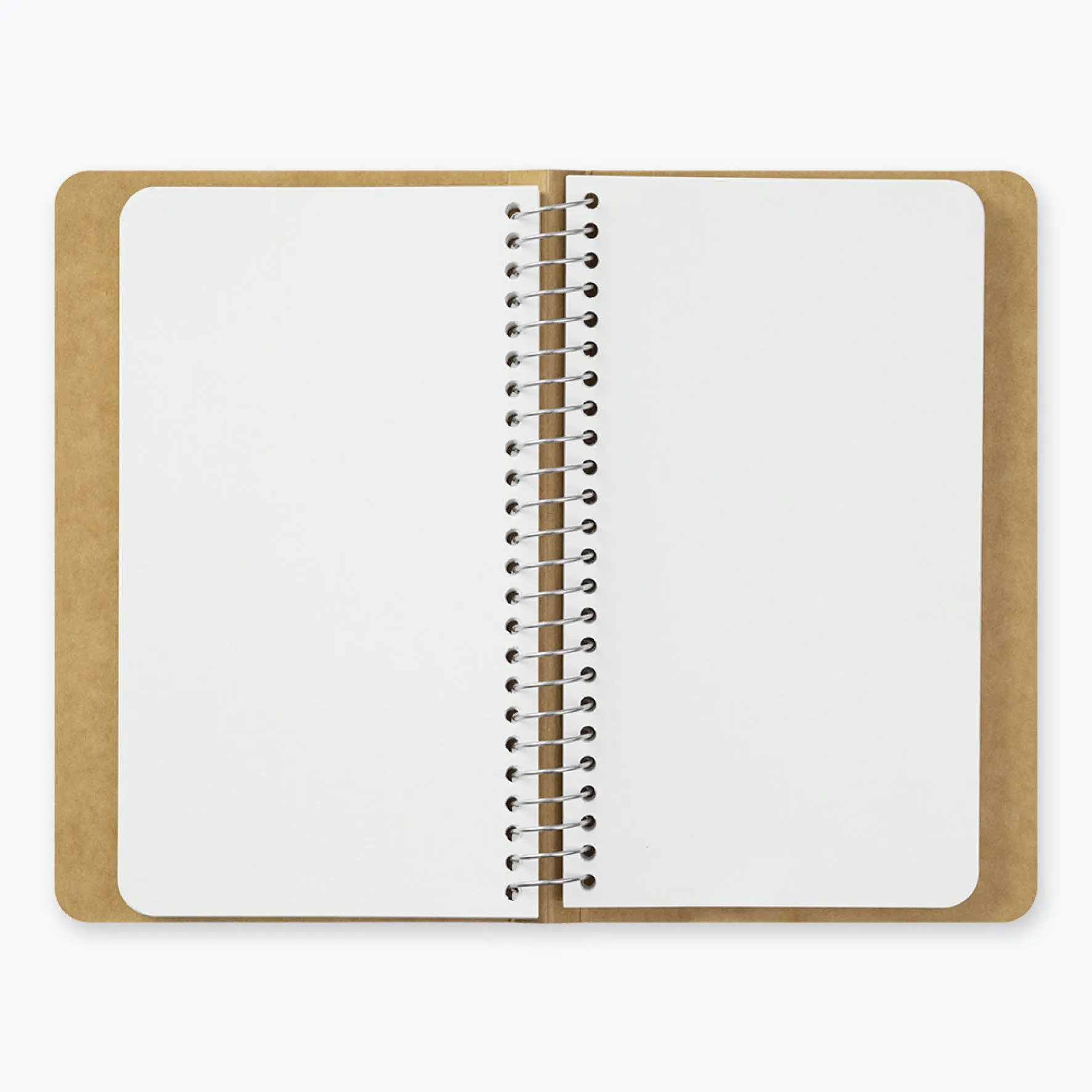 Midori - Notebook - Spiral Ring - A6 Slim - MD Paper White