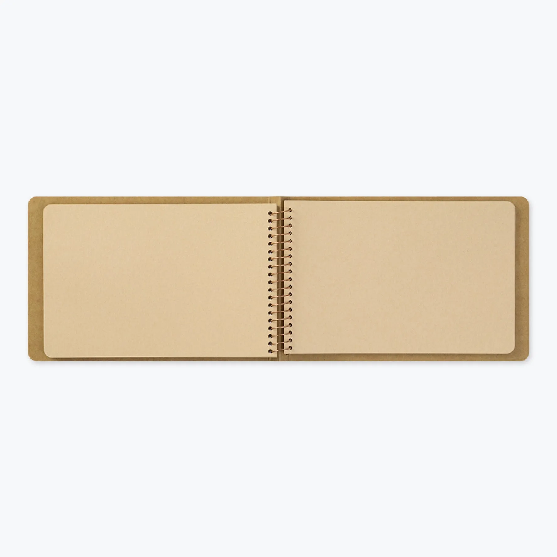 Midori - Notebook - Spiral Ring - B6 - DW Kraft Paper